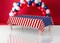 4E’s Novelty 3 Pack Patriotic Tablecloth 54" x 108" - Disposable Tablecloth for 4th of July Decorations, Memorial Day, Rectangle Red White and Blue Table Cloth, Independence Day Party Table Cover